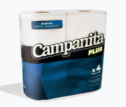 CAMPANITA P.HIG.PLUS 30M X 4