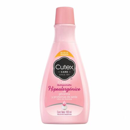 CUTEX HIPOALARGENICO X 100CC