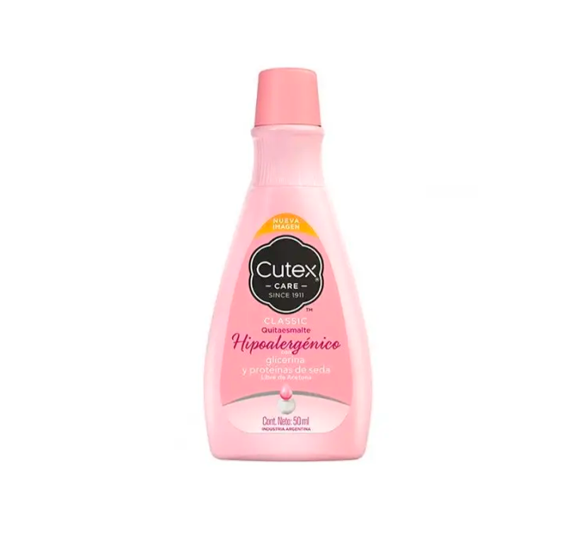CUTEX HIPOALARGENICO X 50ML PNG