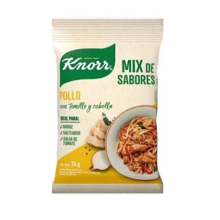KNORR MIX SAB. POLLO X4