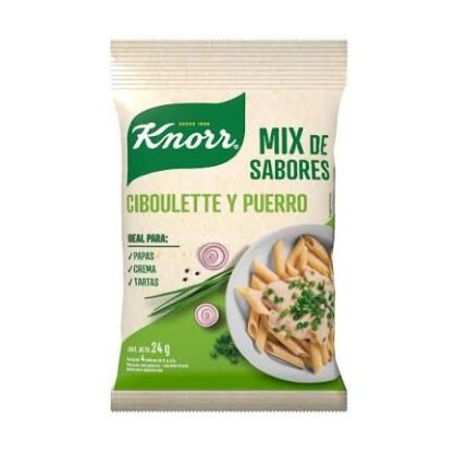 KNORR MIX SAB. CIBOULETTE-PUERRO X4