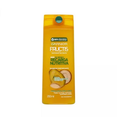 fructis shamp recarga nut x200