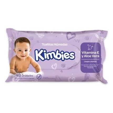 KIMBIES TOALLA HUMEDA X48
