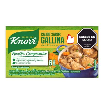 KNORR CALDO GALLINA X6