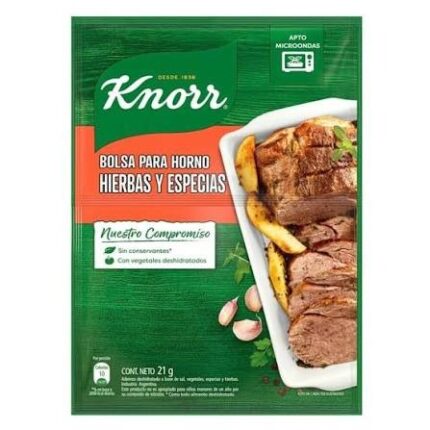KNORR BOLSA HORNO HIERBAS Y ESP.