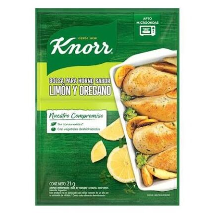 KNORR BOLSA HORNO LIMON Y OREG.