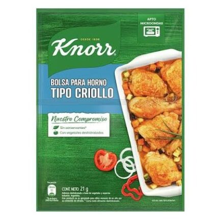 KNORR BOLSA HORNO TIPO CRIOLLO
