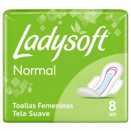 LADYSOFT TOALLA NORMAL T.SUAVE X8