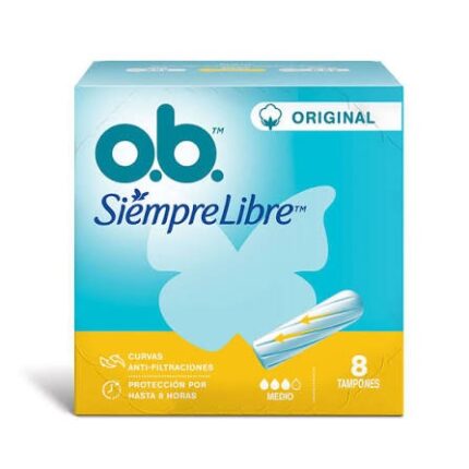 OB TAMPONES MEDIO X8