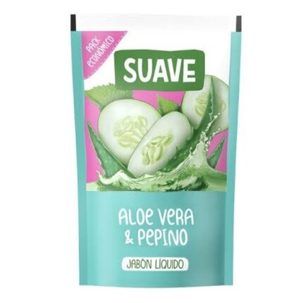 SUAVE JABON LIQ.PEPINO Y ALOE X220ML