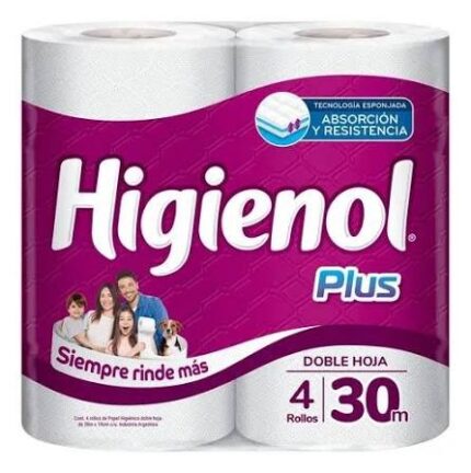 HIGIENOL P.HIG.D/HOJA 30 MTS X4