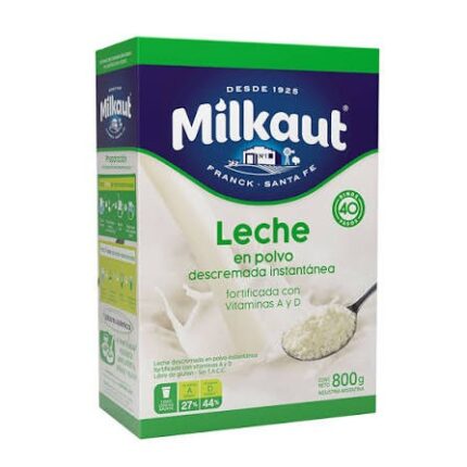 MILKAUT LECHE POLVO DESCR. X 800G