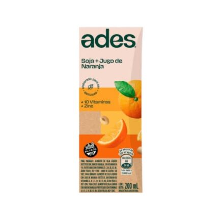 ADES JUGO NARANJA X200ML