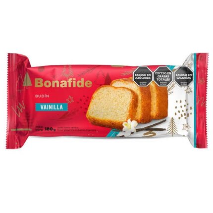 BONAFIDE BUDIN VAINILLA X 180G