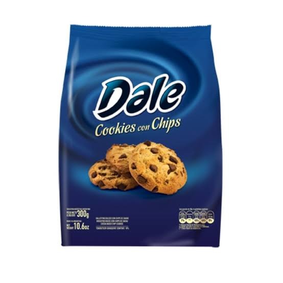 DALE COOKIES CON CHIPS X200G
