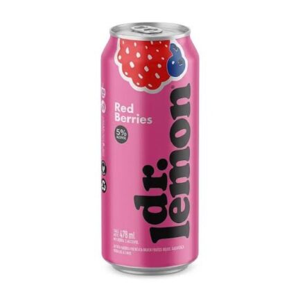 DR LEMON RED BERRIES X 473ML