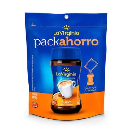 LA VIRGINIA CAFE SUAVE DOY PACK X100G