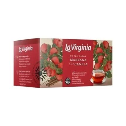 LA VIRGINIA TE MANZANA CON CANELA X20