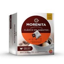 MORENITA CAFE MOLIDO SAQUITOS 20X5G