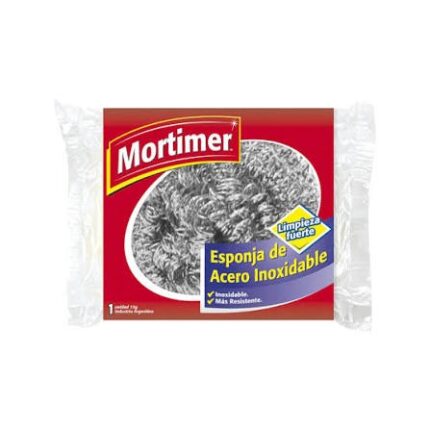 MORTIMER ESPONJA ACERO X 1