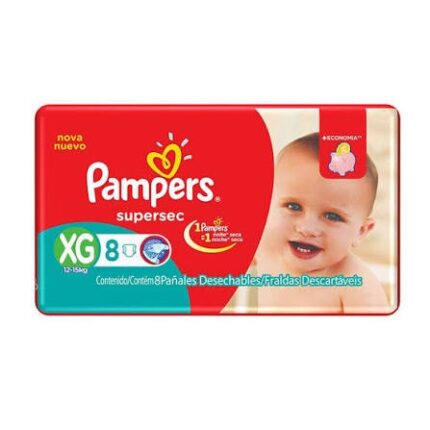 PAMPERS SUPERSEC REG.XG X8