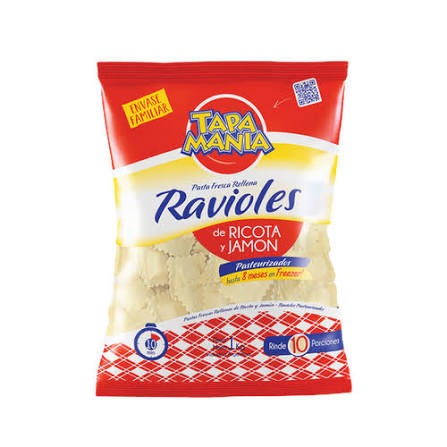 TAPAMANIA RAVIOLES JYQ BOLSA X1K