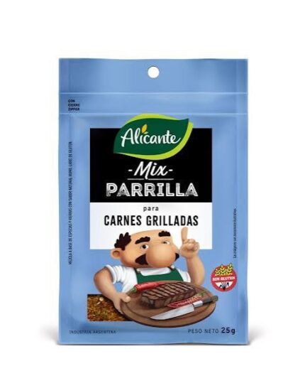 ALICANTE MIX CARNES GRILLADAS X25G