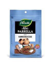 ALICANTE MIX HAMBURGUESAS X25G