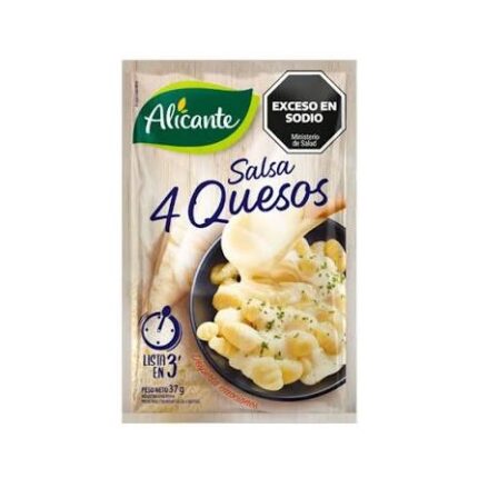ALICANTE SALSA 4 QUESOS X37G