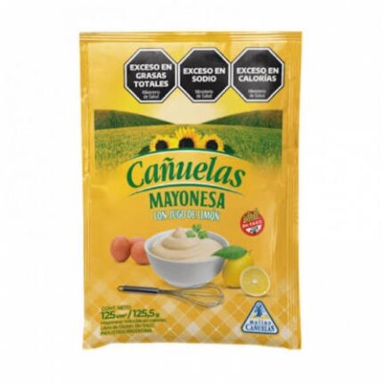 CA?UELAS MAYONESA SACHET X125CC