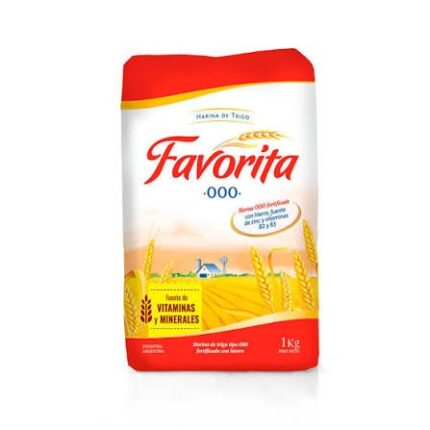 FAVORITA HARINA 000 X 1KG