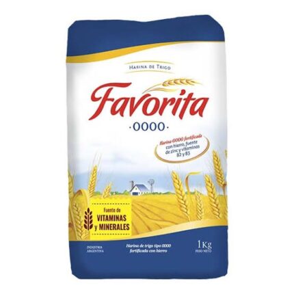 FAVORITA HARINA 0000 X 1KG