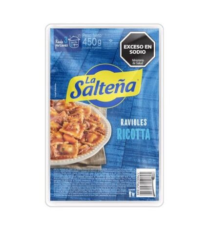 LA SALTE?A RAVIOLES RICOTA X 450G