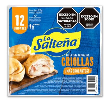 LA SALTE?A TAPA EMP CRIOLLA X 12